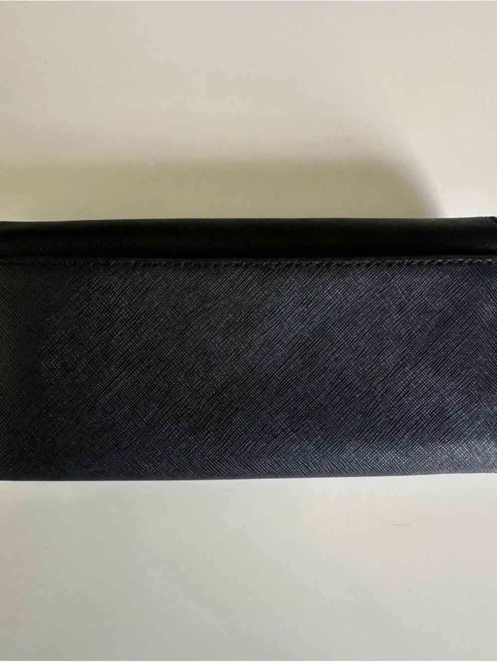 Michael Kors Black Wallet with Gold Logo Plaque - Picture 6 of 6